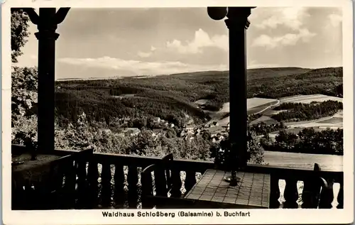 41658 - Deutschland - Buchfart , Waldhaus Schloßberg , Balsamine , Weimar , Balduin Zorn - nicht gelaufen
