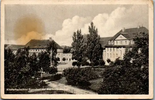 41659 - Deutschland - Egendorf bei Blankenhain , Thür. , Kinderheilstätte - gelaufen