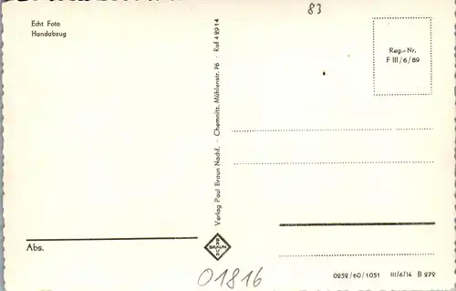 41661 - Deutschland - Bad Gottleuba , Ernst Thälmann Straße - nicht gelaufen