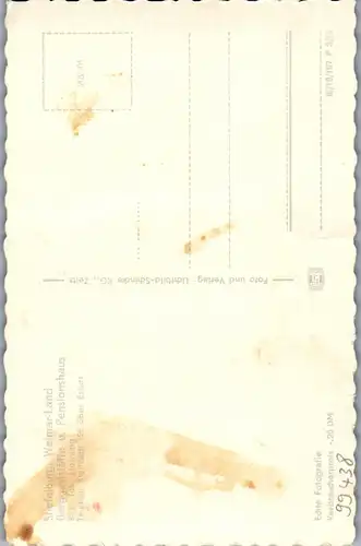 41688 - Deutschland - Stiefelburg , Weimar , Gaststätte u. Pension , Joh. Hornung - gelaufen