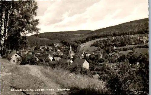 41722 - Deutschland - Schmiedeberg , Dippoldiswalde , Teilansicht - nicht gelaufen