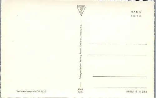 41722 - Deutschland - Schmiedeberg , Dippoldiswalde , Teilansicht - nicht gelaufen