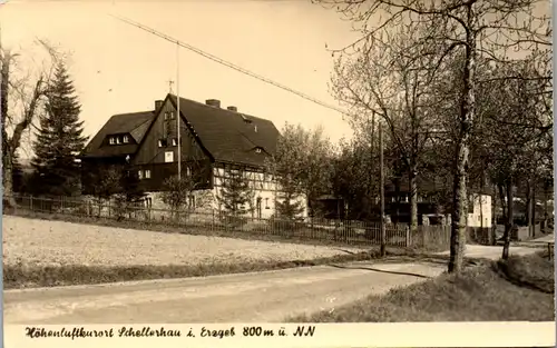 41731 - Deutschland - Schellerhau i. Erzgebirge , Strassenpartie - nicht gelaufen
