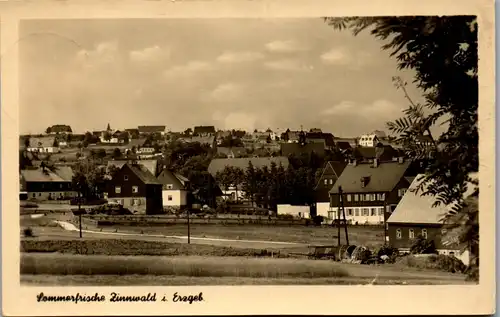 41741 - Deutschland - Zinnwald im Erzgebirge , Panorama - gelaufen