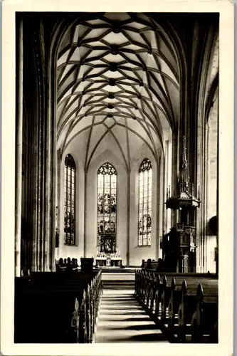 41754 - Deutschland - Saalfeld , Saale Thür. , Joahnnis Kirche - nicht gelaufen