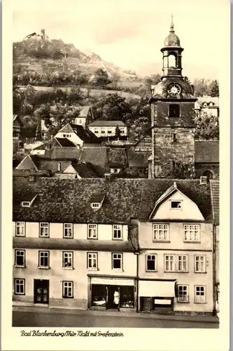 41767 - Deutschland - Bad Blankenburg , Thür. mit Greifenstein - nicht gelaufen