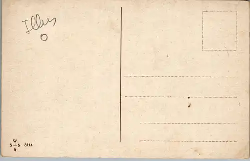 41803 - Künstlerkarte - Landschaft - nicht gelaufen