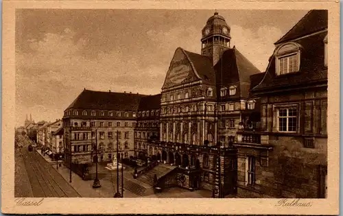 41850 - Deutschland - Cassel , Kassel , Rathaus - nicht gelaufen