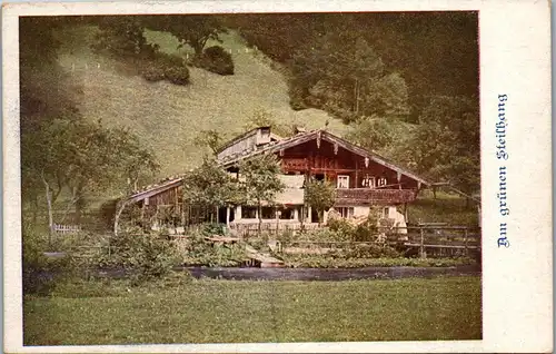 41874 - Deutschland - Deutscher Schulverein , Am grünen Steilhang - nicht gelaufen