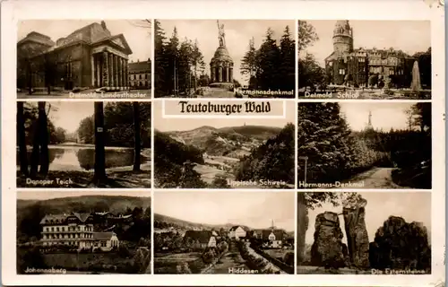 41907 - Deutschland - Teutoburger Wald , Hiddesen , Lippische Schweiz , Johannaberg , Donoper Teich - gelaufen