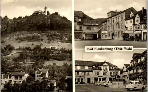 41913 - Deutschland - Bad Blankenburg , Thür. Wald , Mehrbildkarte - gelaufen