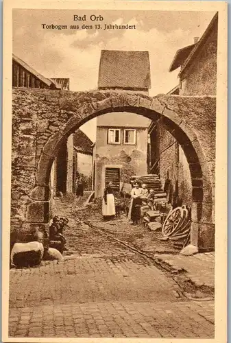 41919 - Deutschland - Bad Orb , Torbogen - nicht gelaufen