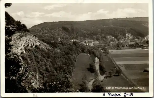 41928 - Deutschland - Buchfart , Blick v. Rosenberg - gelaufen