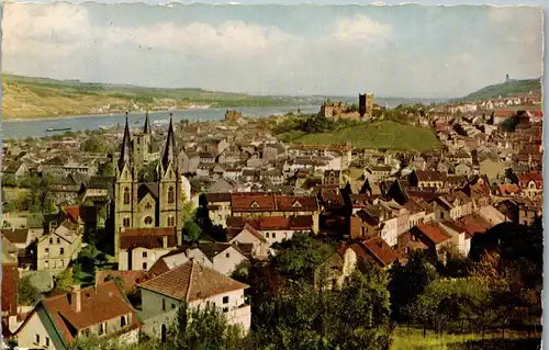 41941 - Deutschland - Bingen Bingerbrück mit Burg Klopp - gelaufen