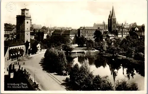 41977 - Deutschland - Altenburg i. Thür , Am kleinen Teich - gelaufen