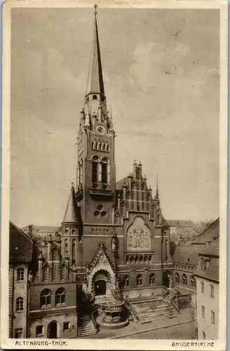 42012 - Deutschland - Altenburg i. Thür. , Brüderkirche - gelaufen