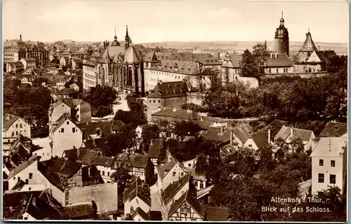 42017 - Deutschland - Altenburg i. Thür. , Blick auf das Schloß - nicht gelaufen