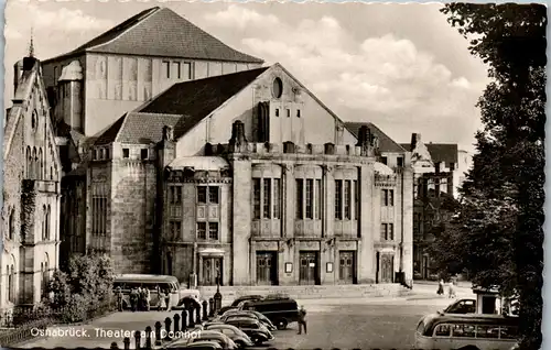 42088 - Deutschland - Osnabrück , Theater am Domhof , Auto Bus - gelaufen