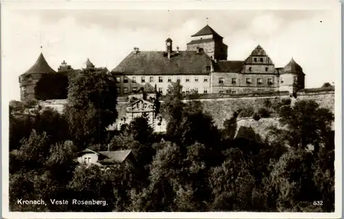 42099 - Deutschland - Kronach , Veste Rosenberg - gelaufen