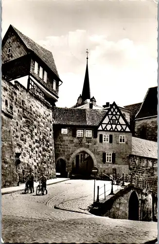 42102 - Deutschland - Kronach , Bamberger Tor - gelaufen