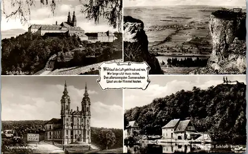 42104 - Deutschland - Bad Staffelstein , Schloß Banz , Vierzehnheiligen , Staffelberg - gelaufen