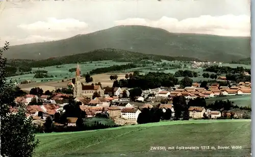 42116 - Deutschland - Zwiesel mit Falkenstein , Bayer. Wald - gelaufen