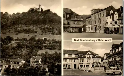 42119 - Deutschland - Bad Blankenburg , Thür. Wald , Mehrbildkarte - gelaufen