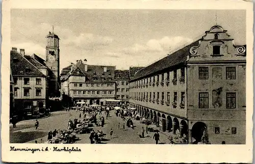 42132 - Deutschland - Memmingen , Marktplatz - nicht gelaufen