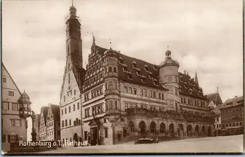 42146 - Deutschland - Rothenburg o. Tauber , Rathaus - nicht gelaufen