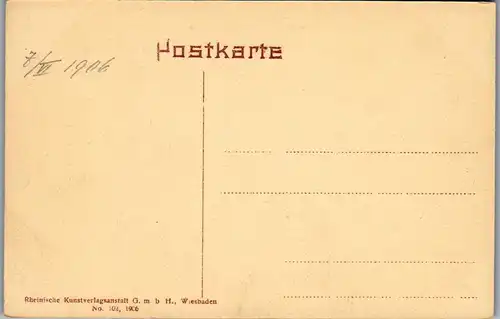 42148 - Deutschland - Rothenburg o. Tauber , Klingengasse - nicht gelaufen 1906