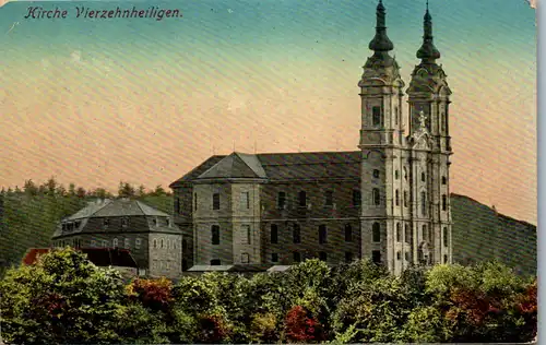 42151 - Deutschland - Staffelstein , Kirche Vierzehnheiligen - nicht gelaufen