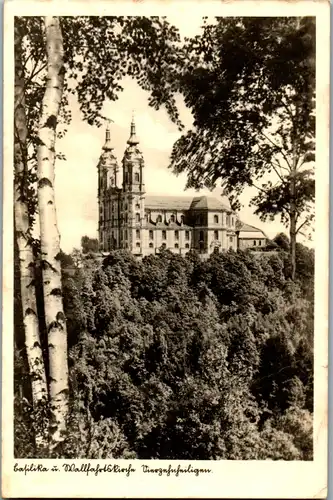 42152 - Deutschland - Staffelstein , Kirche Vierzehnheiligen - gelaufen 1943