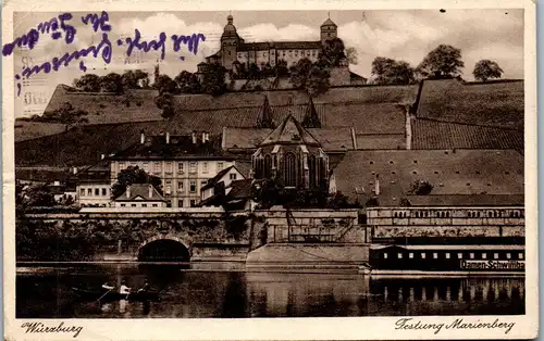 42156 - Deutschland - Würzburg , Festung Marienberg  - gelaufen 1930