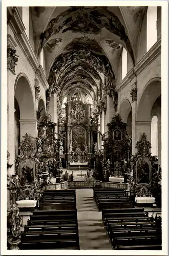 42157 - Deutschland - Würzburg , Augustinerkirche Mittelschiff - nicht gelaufen