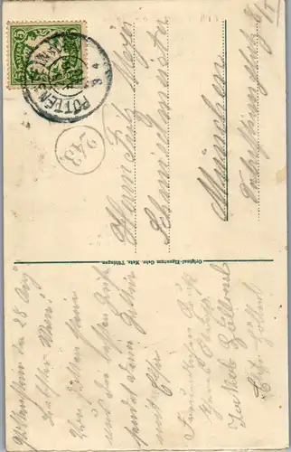 42160 - Deutschland - Tüchersfeld , Talpartie bei Pottenstein , Fränkische Schweiz - gelaufen 1910