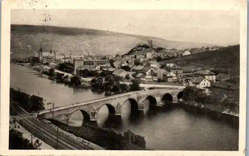 42167 - Deutschland - Bingen , Brücke , Panorama , Feldpost - gelaufen 1916