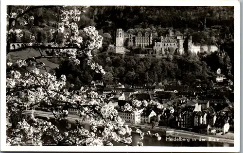 42178 - Deutschland - Heidelberg , Panorama - gelaufen 1951