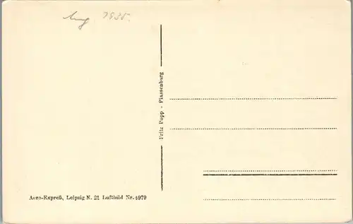 42198 - Deutschland - Kulmbach , Plassenburg , Fliegeraufnahme - nicht gelaufen