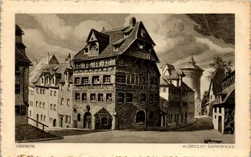 42247 - Deutschland - Nürnberg , Albrecht Dürer Haus - nicht gelaufen