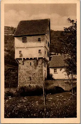 42335 - Deutschland - Rothenburg o. Tauber , Kaiserstuhl , Topplerschlösschen - gelaufen 1927