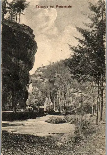 42340 - Deutschland - Pottenstein , Talpartie - gelaufen 1911