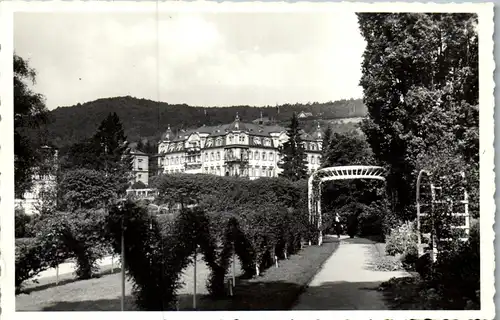 42358 - Deutschland - Bad Kissingen , Rosengarten mit Fürstenhof - nicht gelaufen