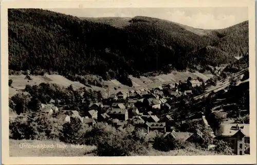 42369 - Deutschland - Unterweißbach , Thür. Wald , Panorama - nicht gelaufen