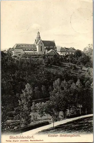 42395 - Deutschland - Stadtoldendorf , Kloster Amelungsborn - gelaufen 1905