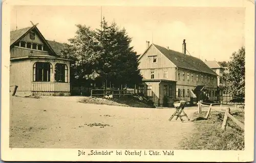 42431 - Deutschland - Oberhof , Die Schmücke - nicht gelaufen 1909