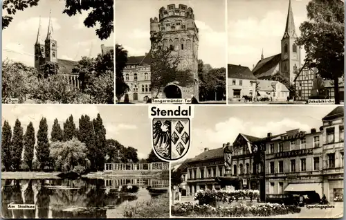 42441 - Deutschland - Stendal , Dom , Am Stadtsee , Sperlingsplatz , Tangermünder Tor - gelaufen