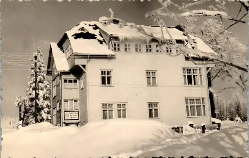 42493 - Deutschland - Oberhof , Thüringen , Ferienheim der Stadt Erfurt , Winterlandschaft - nicht gelaufen