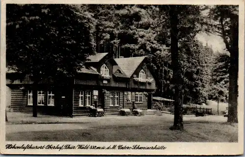 42494 - Deutschland - Oberhof , Thüringen , Untere Schweizerhütte - nicht gelaufen