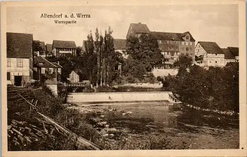 42528 - Deutschland - Allendorf , a. d. Werra , Werrapartie - nicht gelaufen
