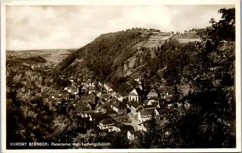42560 - Deutschland - Berneck , Panorama vom Ludwigsfelsen - gelaufen 1934